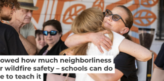 Eaton fire survivors gather in Altadena, Calif., to talk about recovery six months after the LA fires. Sarah Reingewirtz/MediaNews Group/Los Angeles Daily News via Getty Images